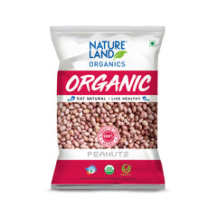 Natureland - Organic Peanuts - 500 GM