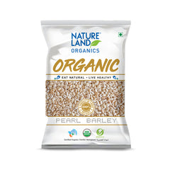 Natureland - Organic Pearl Barley - 500 GM