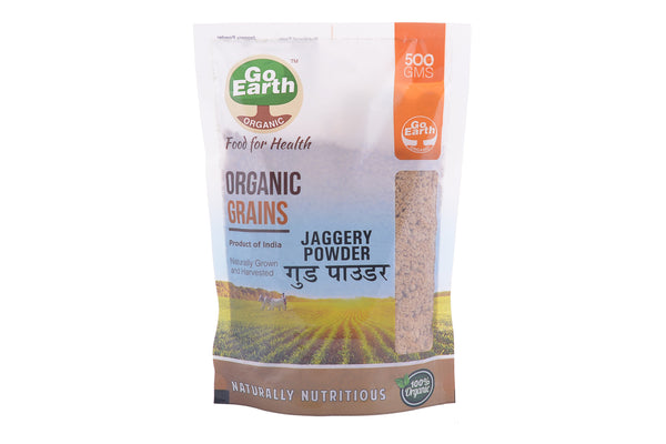 Go Earth - Organic Jaggery Powder - 500 GM