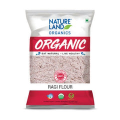 Natureland - Organic Ragi Flour - 500 Gm