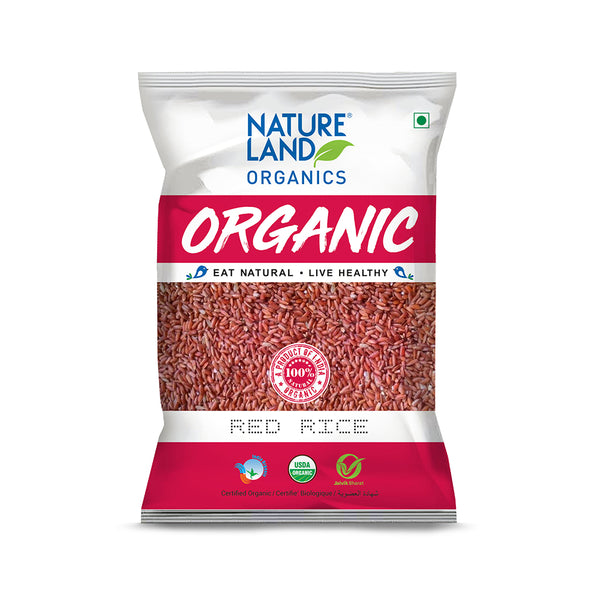 Natureland - Organic Red Rice - 1 KG