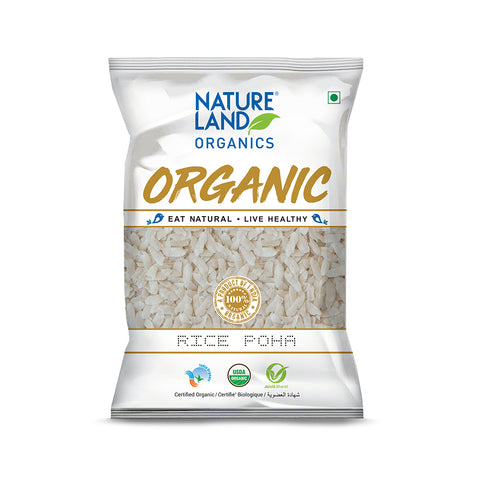 Natureland - Organic Rice Poha - 500 GM