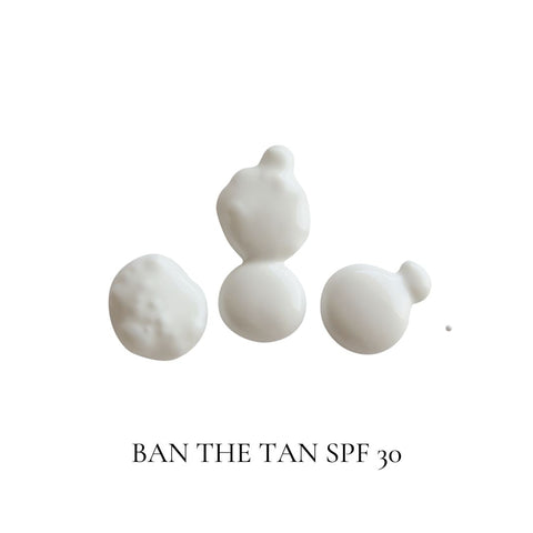 Amayra - Ban the Tan Sunscreen SPF 30 - Raspberry Seed Oil | Moringa Oil | Zinc Oxide