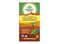 Tulsi Green Tea Ashwagandha ( Organic India)