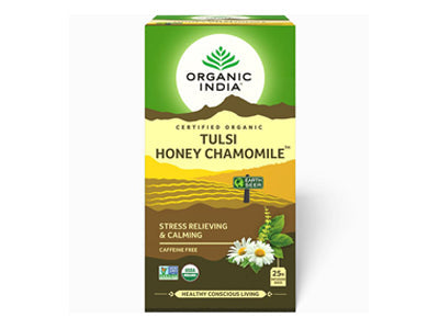 Tulsi Honey Chamomile Tea ( Organic India)