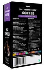 Colombian Brew - Vanilla Instant Coffee - 50 GM