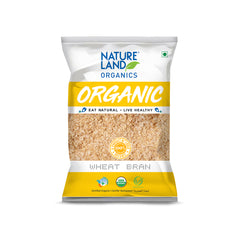 Natureland - Organic Wheat Bran 400 Gm