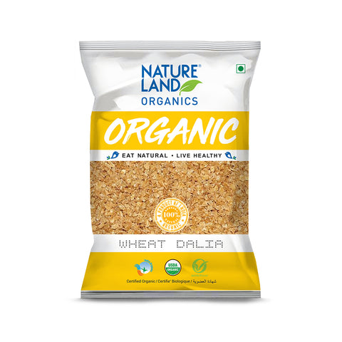 Natureland - Organic Wheat Dalia (Porridge) 500 Gm